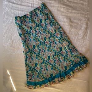 Jane Seymour Signature Floral Skirt